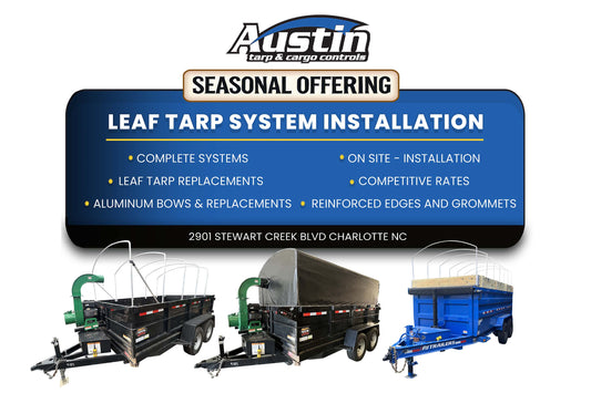 Leaf Tarp Installation In Charlotte NC