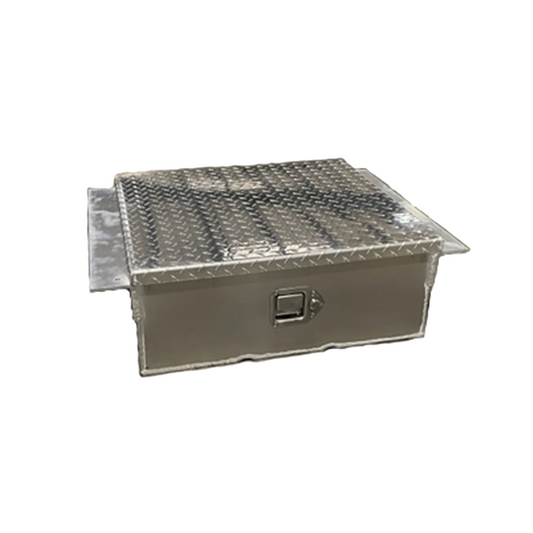 10" x 24" x 24" Single-door 'Between-The-Frame' Box Tarpman.com | Austin Tarp & Cargo Controls