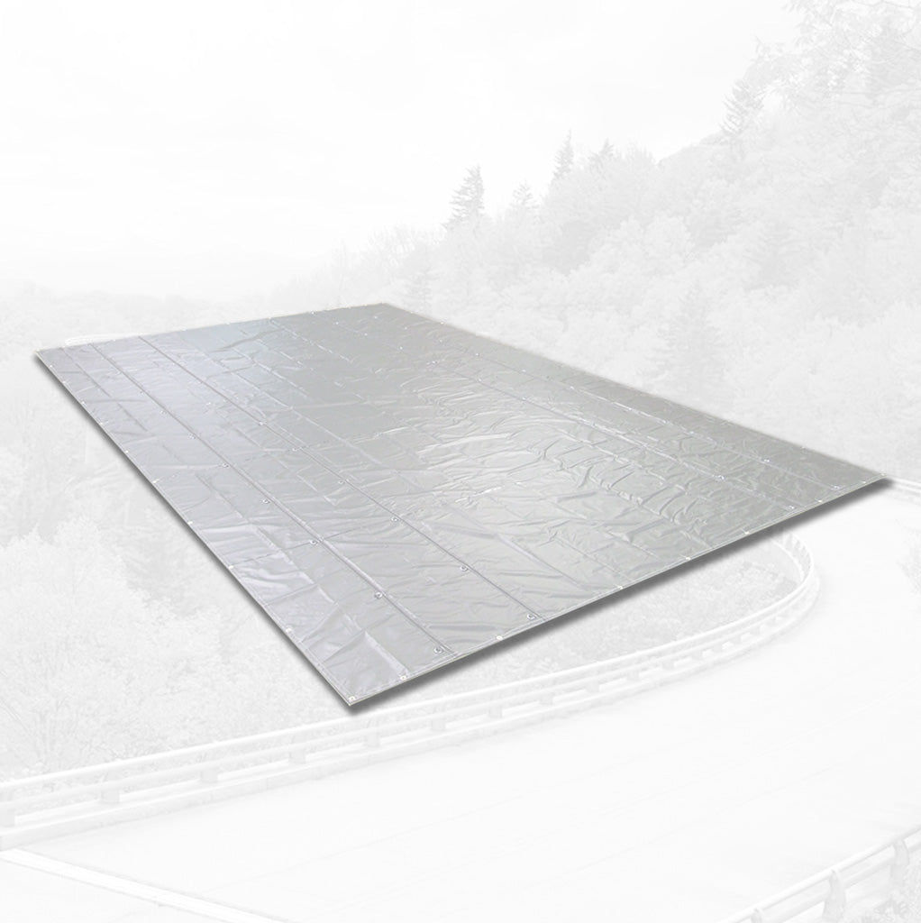 16' X 25' Steel Tarp 2 rows (18 oz.) Tarpman.com | Austin Tarp & Cargo Controls
