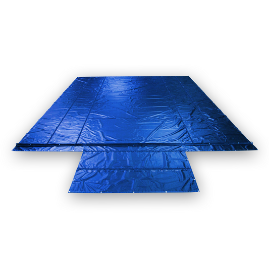 20' x 26' Wallboard Tarp - 2 rows (18 oz.) Tarpman.com | Austin Tarp & Cargo Controls