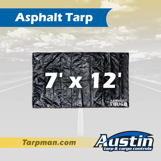 7' x 12' Asphalt Tarp