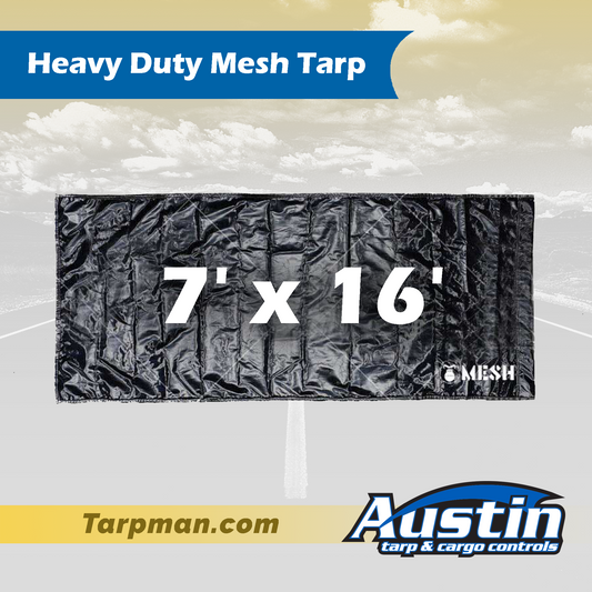 7' x 16' Heavy Duty Mesh Tarp