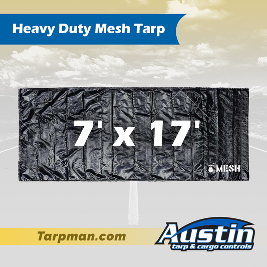 7' x 17' Heavy Duty Mesh Tarp