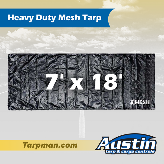 7' x 18' Heavy Duty Mesh Tarp