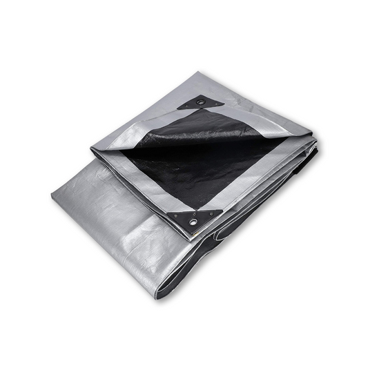 Heavy Duty Silver Poly Tarp