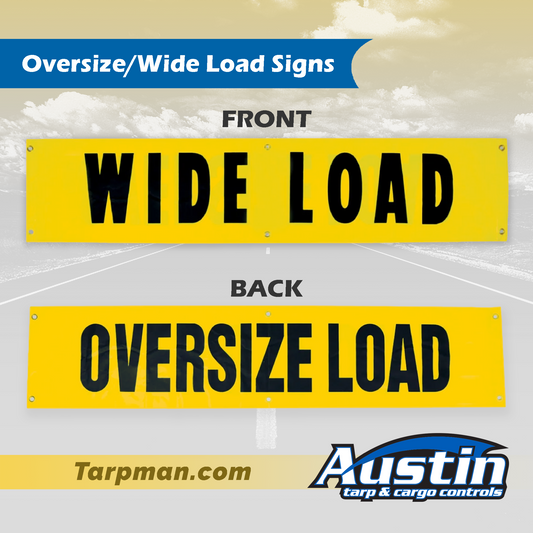 Oversize/Wide Load Reversible Sign