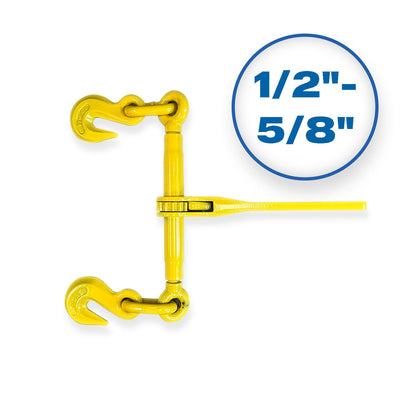 Ratchet Chain Binder for 1/2"-5/8" Chains - 13,000 lbs Capacity