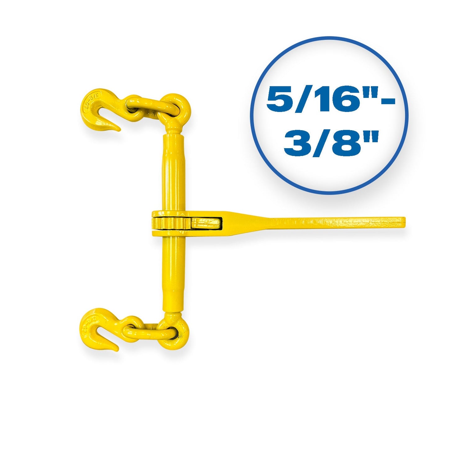 Ratchet Chain Binder for 5/16"-3/8" Chains - 6,600 lbs Capacity