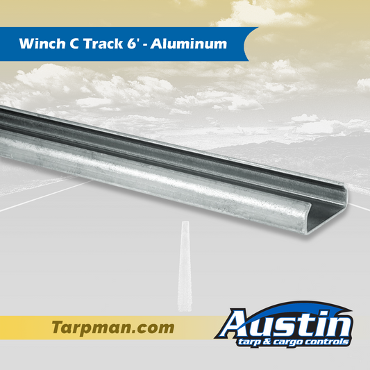 Winch C Track 6' - Aluminum