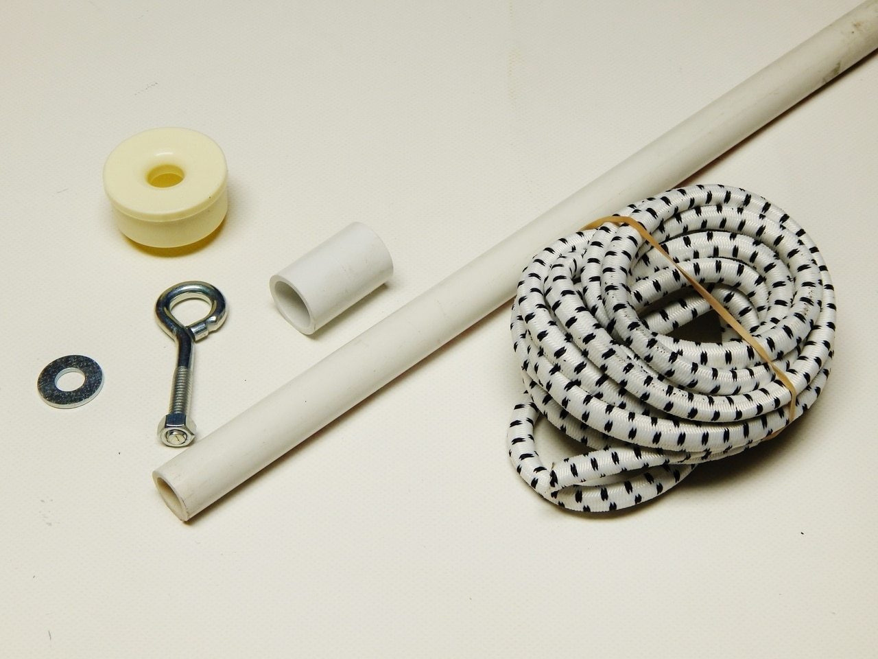 Complete Return Assembly - PVC, Return Rope and Hardware | Austin Tarp