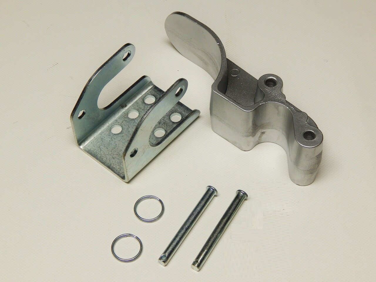 Complete Aluminum Tarp Stop - 3" Upright, Bracket and Pins  | Austin Tarp