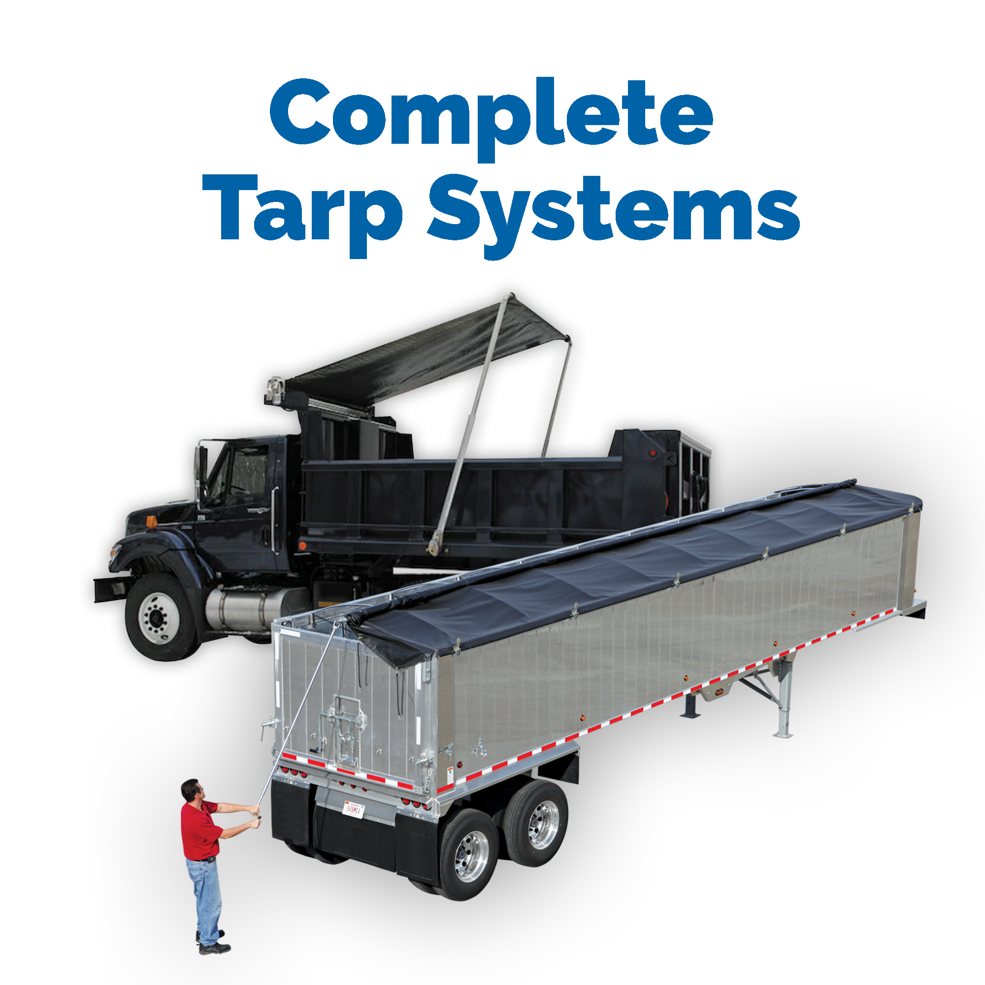 Complete Side & Underbody Dump Tarp Systems