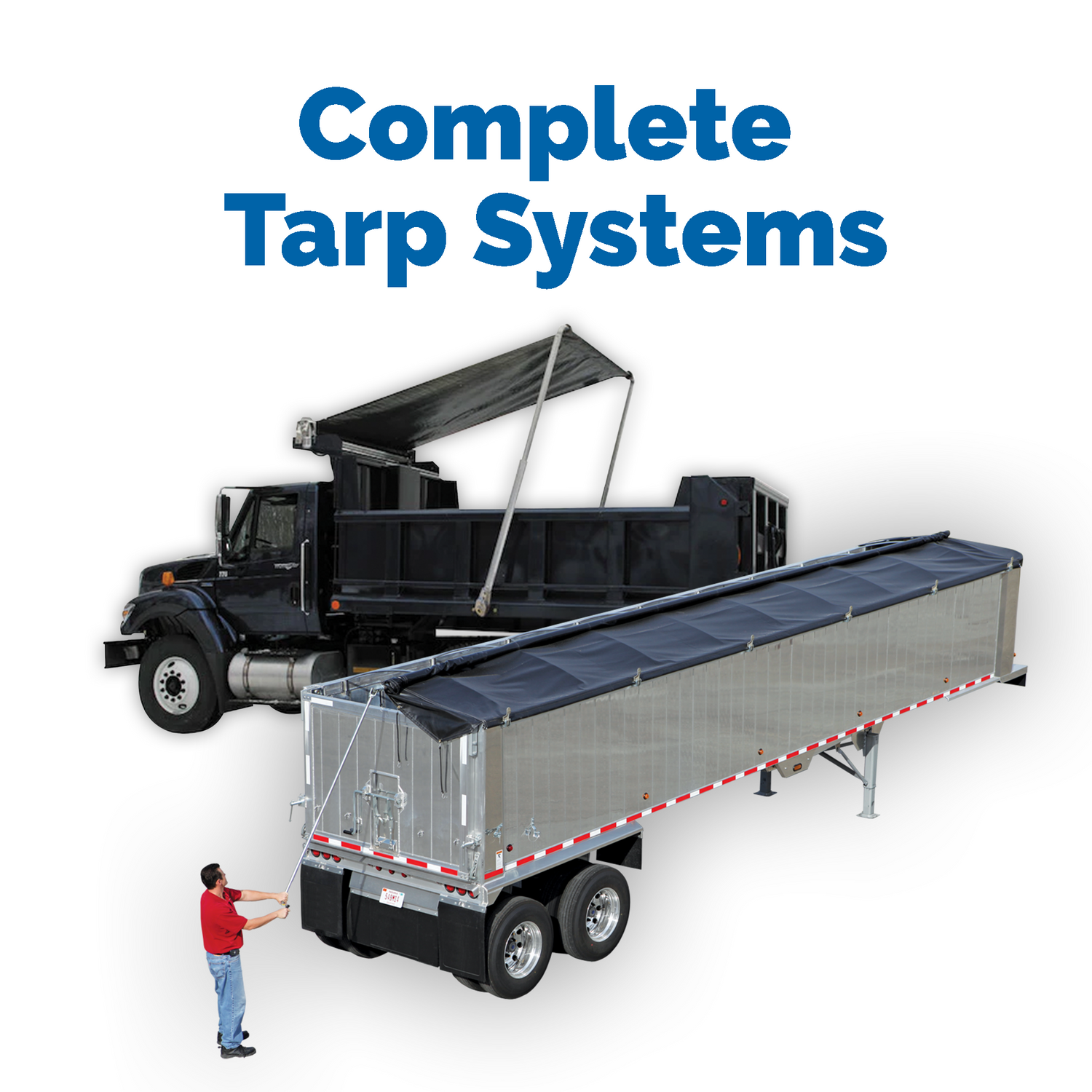 Complete Side & Underbody Dump Tarp Systems