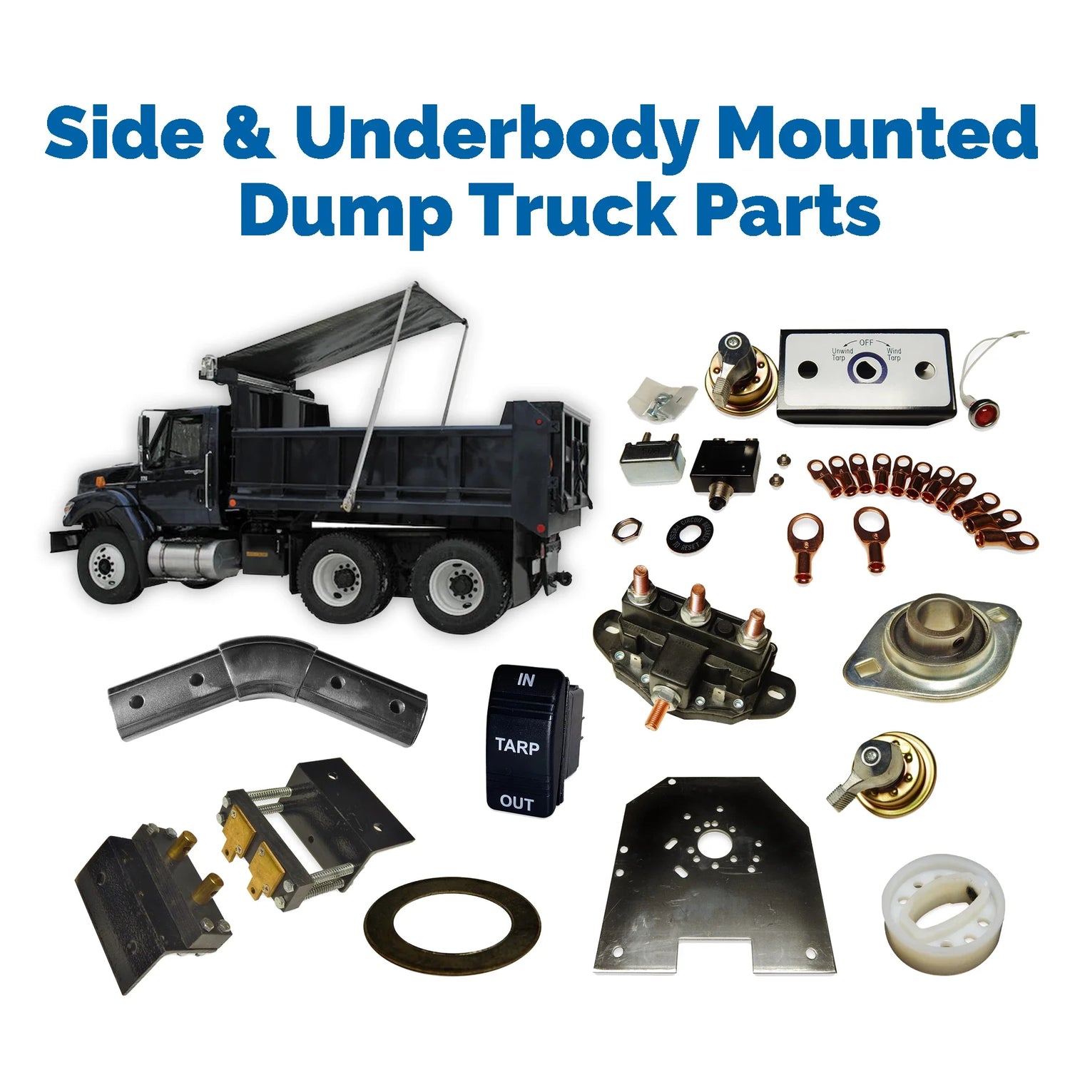 Side & Underbody Mounted Dump Truck Parts