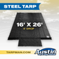 16' X 26' Steel Tarps w/end flap