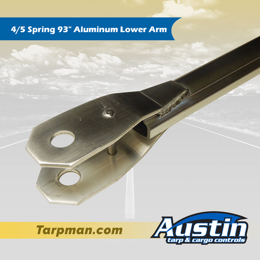 4/5 Spring 93" Aluminum Lower Arm Tarpman.com | Austin Tarp & Cargo Controls