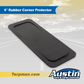 4" Rubber Corner Protector Tarpman.com | Austin Tarp & Cargo Controls