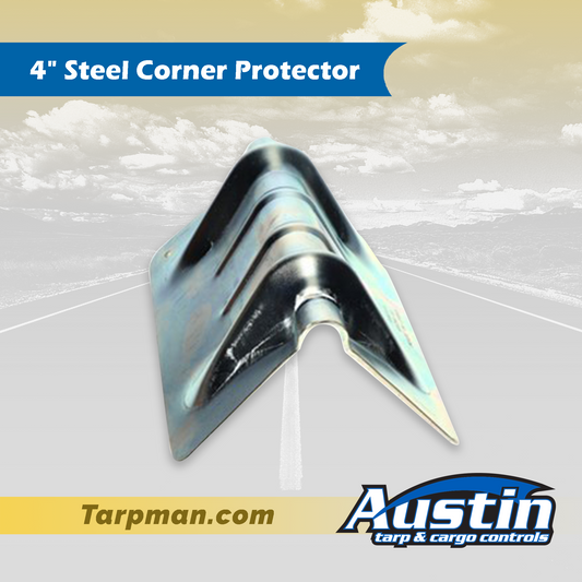 4-inch - Steel Corner Protector Tarpman.com | Austin Tarp & Cargo Controls