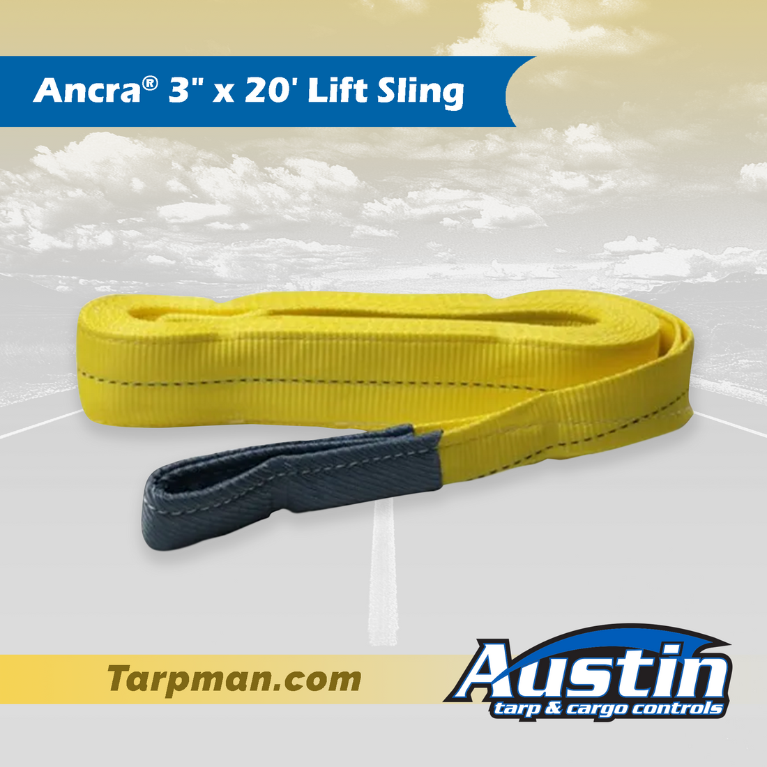 Endless Sling 4pcs Polyester Rigging Lifting Straps For Hoist Heavy ...