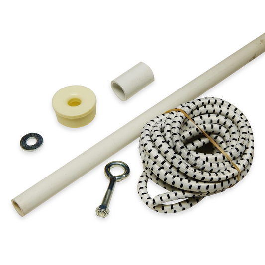 Complete Return Assembly - PVC, Return Rope and Hardware