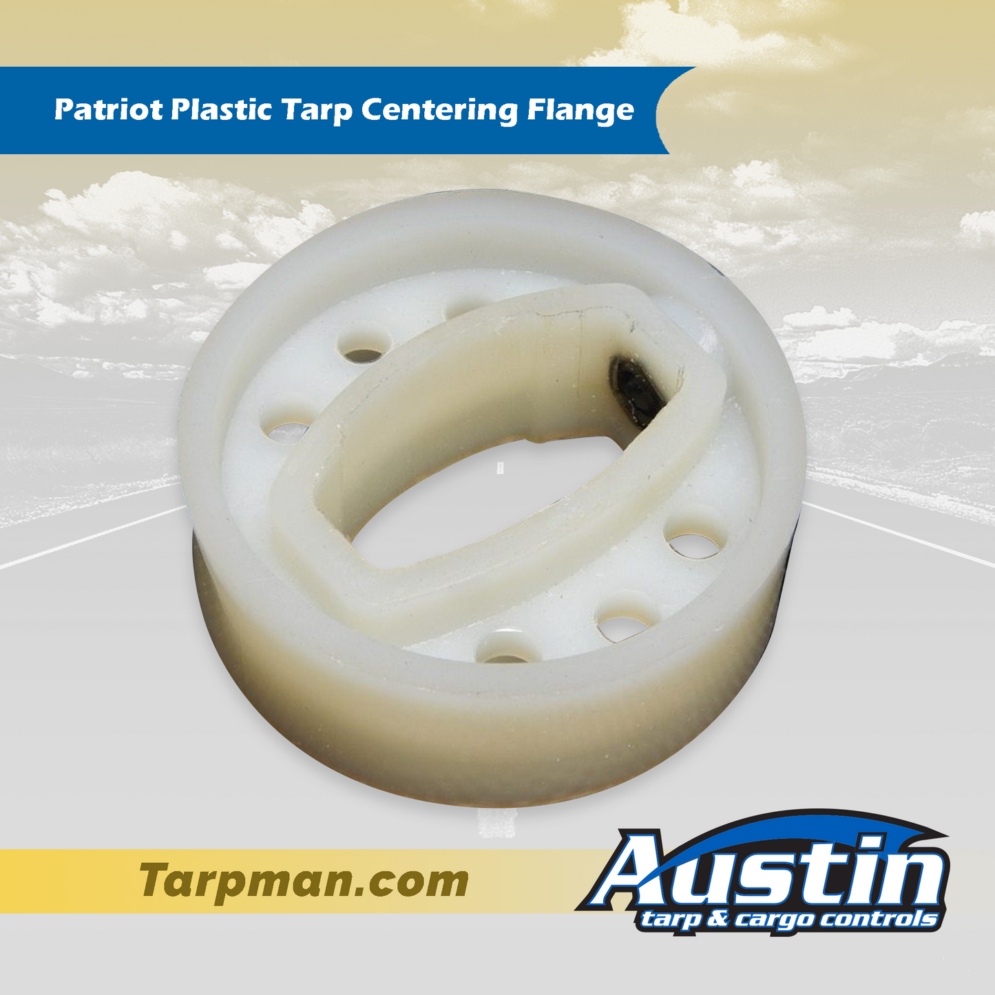 Patriot Plastic Tarp Centering Flange