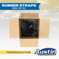 EPDM Rubber Tarp Straps  - Box of 50