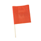 Mesh Safety Flag w/ Stick 18 in. x 18 in.