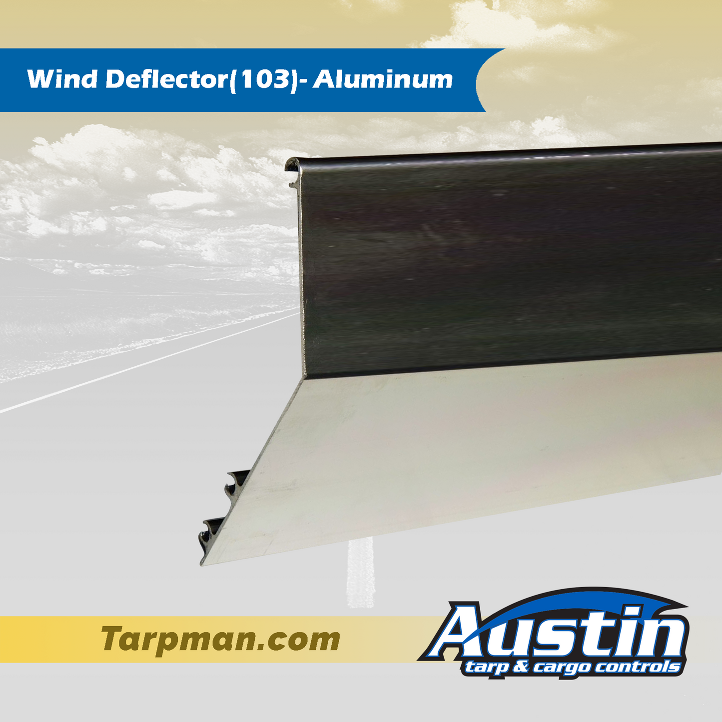 Wind Deflector(103)- Aluminum